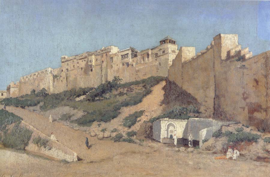 Alphonse Asselbergs The Casbah of Algiers